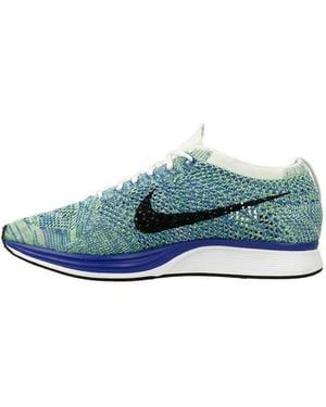 Nike Flyknit Racer 'Tranquil' - Blue