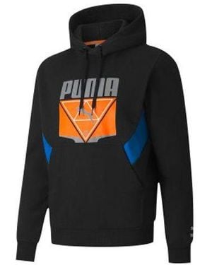 PUMA Tfs Winterized Pullover Hoodie - Blue