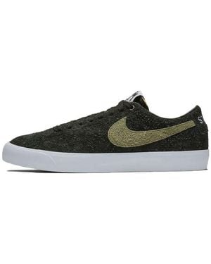 Nike X Stussy Sb Blazer Low 'Palm' - Brown