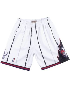 Mitchell & Ness Nba Swingman Shorts Toronto Raptors 1998-99 - White