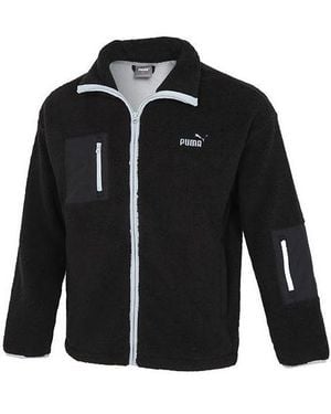 PUMA Sherpa Bonded Jacket - Black