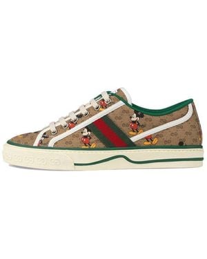 Gucci Disney Tennis 1977 Trainers It 41 - Brown