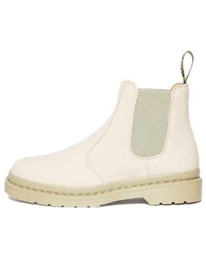 Dr. Martens 2976 Mono Milled Nubuck Leather Chelsea Boots 'Parchment' - Natural