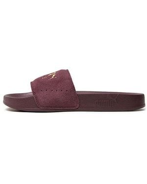 PUMA Leadcat Suede Slide 'Vineyard Wine' - Brown