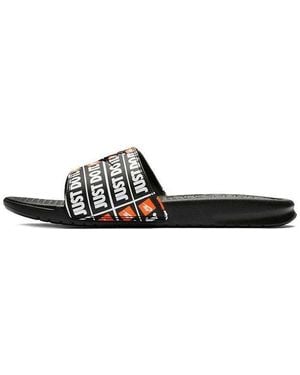 Nike Benassi Print 'Just Do It' - Black