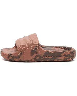 adidas Adilette 22 Slides 'Clay Strata' - Brown