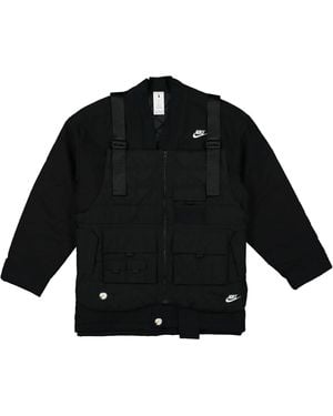 Nike X Peaceminusone G-Dragon 2+1 Jacket 'Asia Sizing - Black