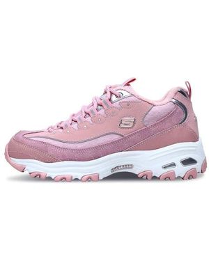 Skechers (Wmns) D'Lites Sports Shoes - Purple