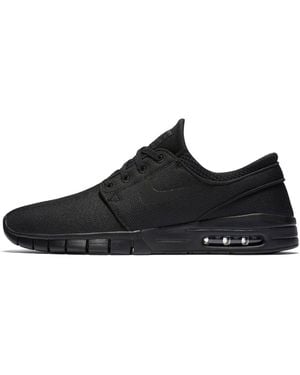 Nike Nike Stefan Janoski Max Trainers In Black 631303-008 - Black