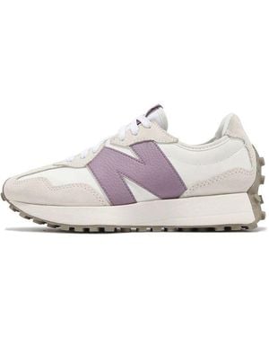 New Balance (Wmns) 327 'Sea Salt Wine' - Natural