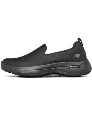 Skechers (Wmns) Go Walk Arch Fit Slip On 'Triple' - Black