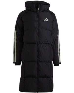 adidas Long Down Jkt Asia Sizing - Black