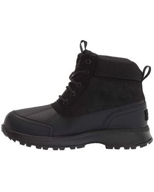 UGG Emmett Duck Snow Boots - Black