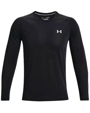 Under Armour Streaker Logo Running Sports Long Sleeves - Black