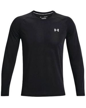 Under Armour Streaker Logo Running Sports Long Sleeves - Black