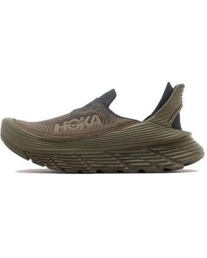 Hoka One One Restore Tc 'Dark' - Brown