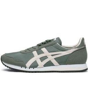 Onitsuka Tiger Dualio Marathon Running Shoes Cream' - Green