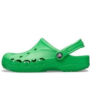 Crocs™ Baya Clog Beach Sandals - Green