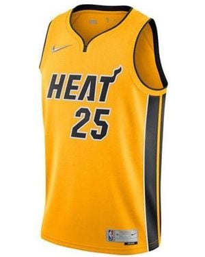 Nike X Nba Miami Heat Jerseys 'Jimmy Butler 22' Cn9934-717 - Yellow