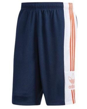adidas Originals Breathable Mesh Casual Shorts - Blue