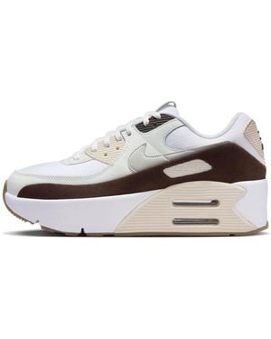 Nike (Wmns) Air Max 90 Lv8 Baroque' - White
