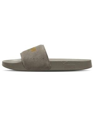 PUMA Leadcat Suede Slippers - Grey