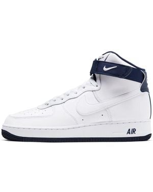 Nike Air Force 1 High White Regency Purple - Blue