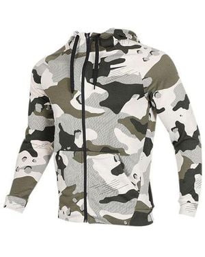 Nike Dri-Fit Sports Training Quick Dry Hooded Jacket - Grey
