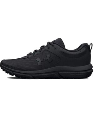 Under Armour Charged Assert 10 D Running Shoe, - Black