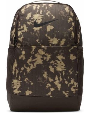 Nike Brasilia Backpack 24L 'Ironstone' - Brown