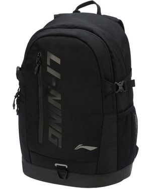 Li-ning Reflective Logo Training Backpack - Black