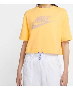Nike (Wmns) Sportswear Icon Clash Logo - Yellow