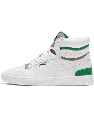 PUMA Ralph Sampson Mid Amazon' - White