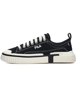 Fila (Wmns) Canvas Low Skate Shoes F12M322305Fbk - Black
