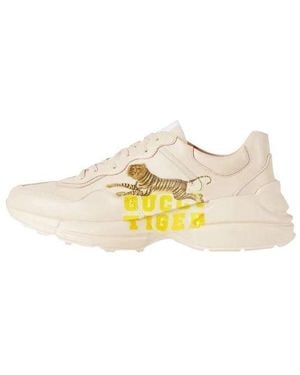 Gucci (Wmns) Rhyton Tiger' - Yellow