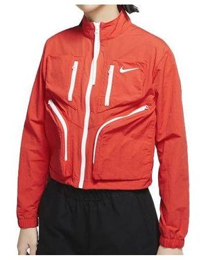 Nike (Wmns) Sportswear Tech Pack Woven Jacket - Red