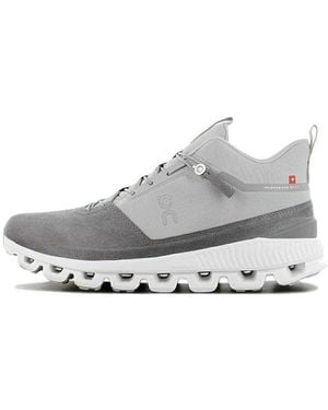 On Shoes Cloud Hi 'Slate Rock' - White
