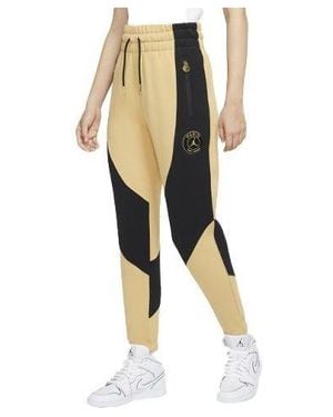 Nike (Wmns) X Paris Saint-Germain Sweatpants 'Palomino' - Metallic