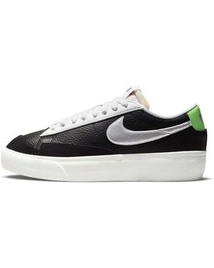 Nike (Wmns) Blazer Platform Metallic' - Black
