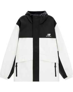 New Balance Logo Urban Remix Woven Jacket - Black