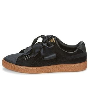 PUMA (Wmns) Basket Heart Vs Wns - Black