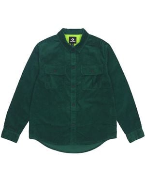 Converse Overhead Shirt Jacket - Green