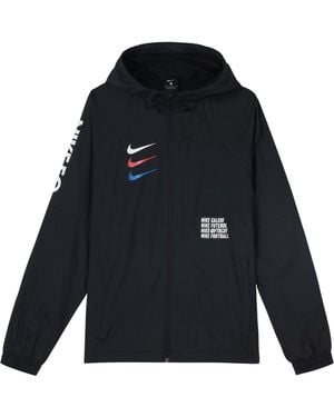 Nike F.C. Woven Breathable Football Sports Jacket - Blue