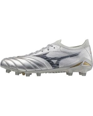 Mizuno Morelia Neo 4 Beta Elite Fg 'Platinum Pack' in Gray for Men