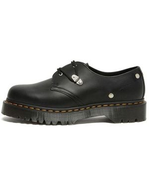 Dr. Martens 1461 Bex Stud Leather Shoes 'Carbon' - Black