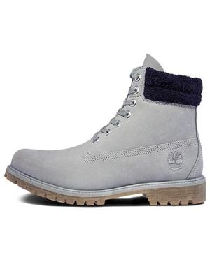 Timberland Waterproof 6 Inch Double Collar Furry' - Grey