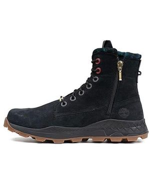 Timberland Brooklyn Side Zip Boots Nubuck' - Black