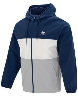 New Balance Lifestyle Hooded Jacket - Blue