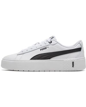 PUMA (Wmns) Smash Platform V2 L - White