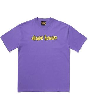 Drew House Logo T-Shirt - Purple